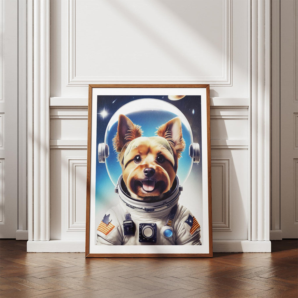 Yorkshire Terrier Astronaut Dog Series image 4