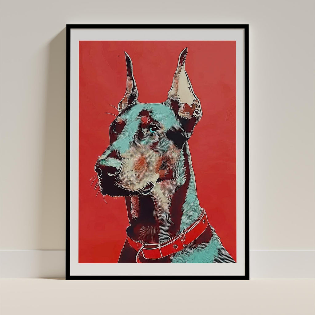 Doberman Red Dog Series image 0