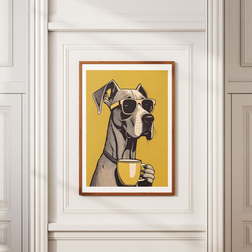 Great Dane 1 Chillin Coffee Dog image 2