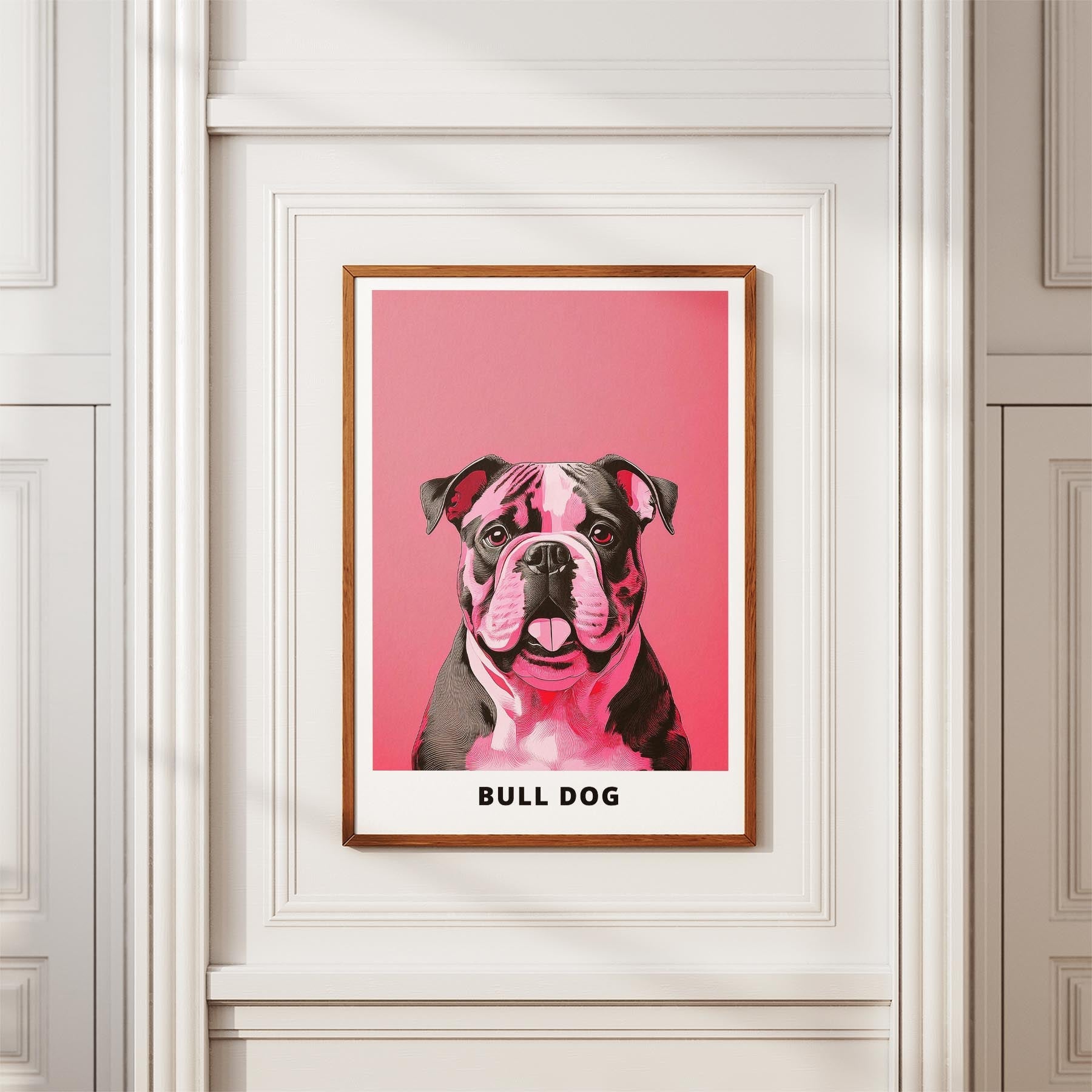 Bulldog Pink and Black Dog Series 1 image 3