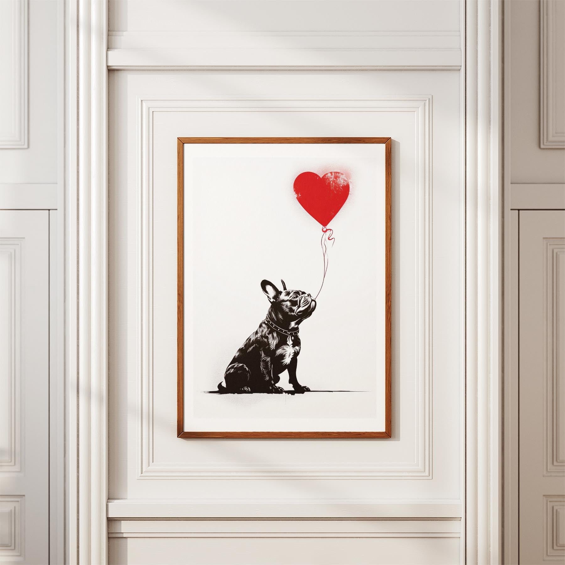 French Bulldog DOGSY Series inspired by the Art of Banksy image 3