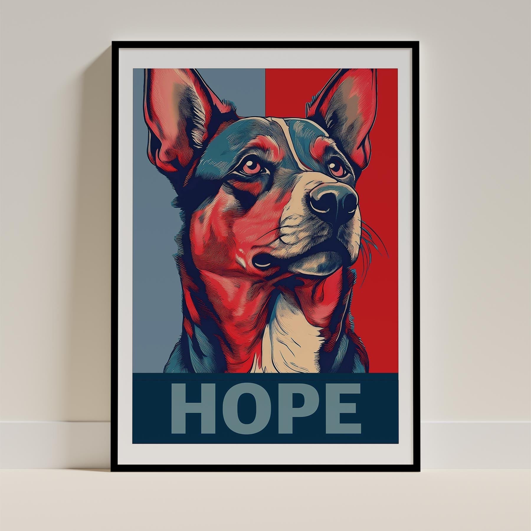 Kelpie HOPE Series Inspired by the Obama Poster image 11