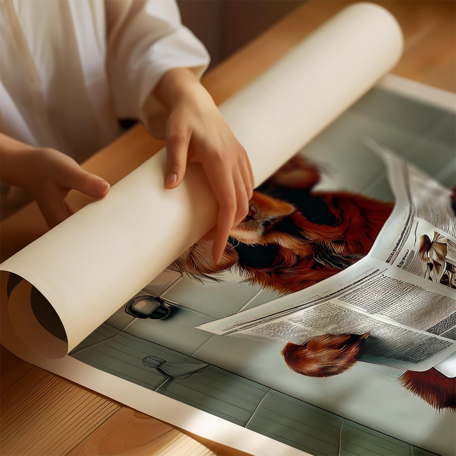 Irish Setter Toilet Humour Dog Series image 1