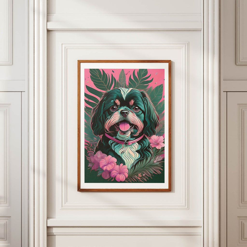 Shih Tzu Flowery Dog image 3