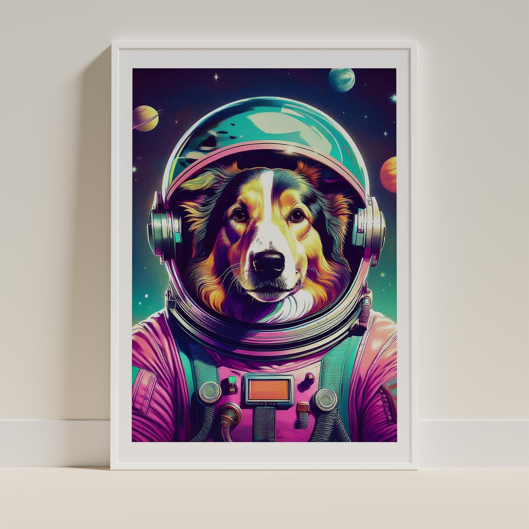 Rough Smooth Collie Space Dogs Series image 9