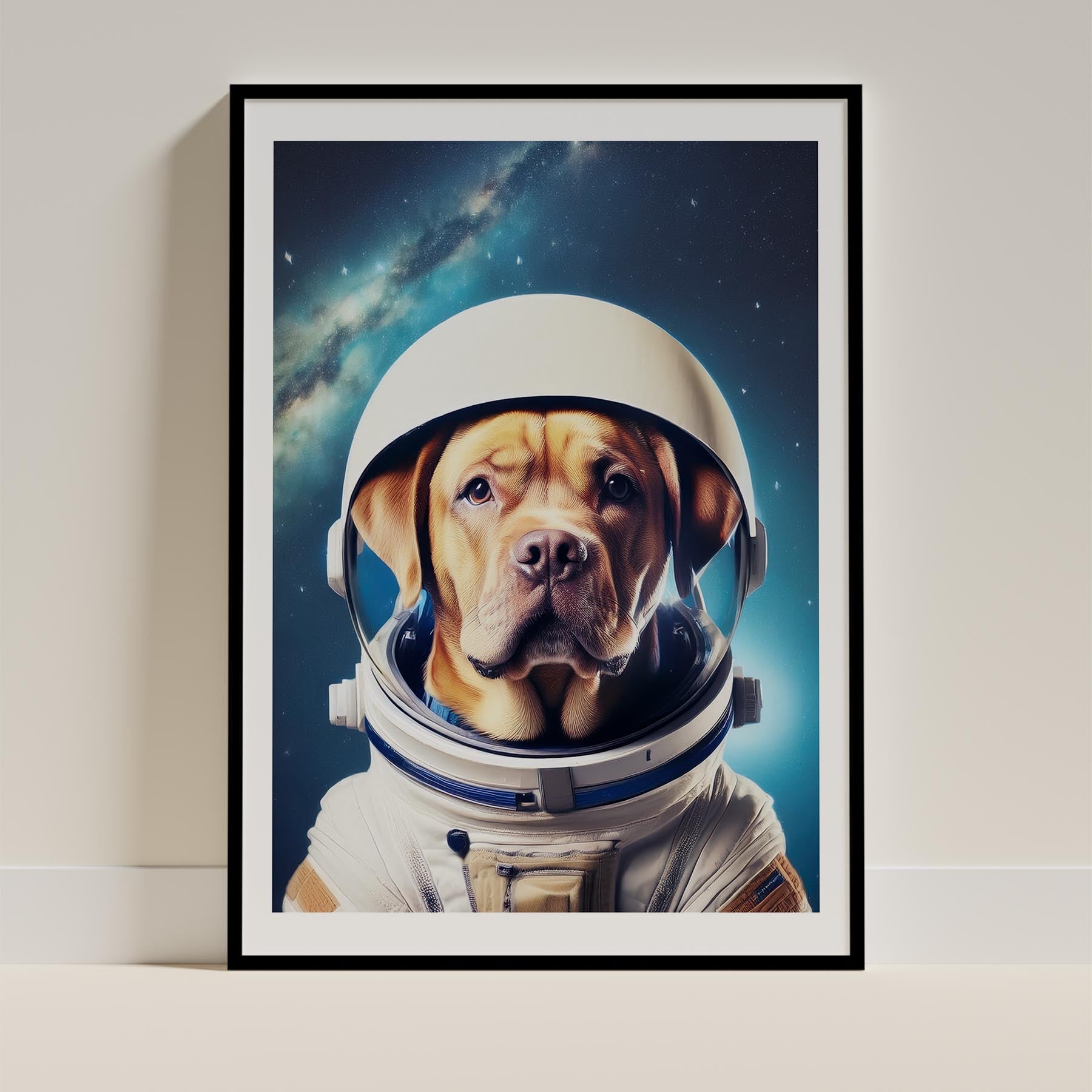 Dogue de Bordeaux Astronaut Dog Series image 0