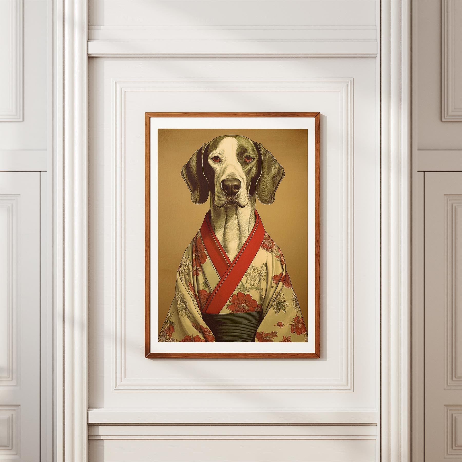 German Pointer Japanse Kimono Dog Series image 3