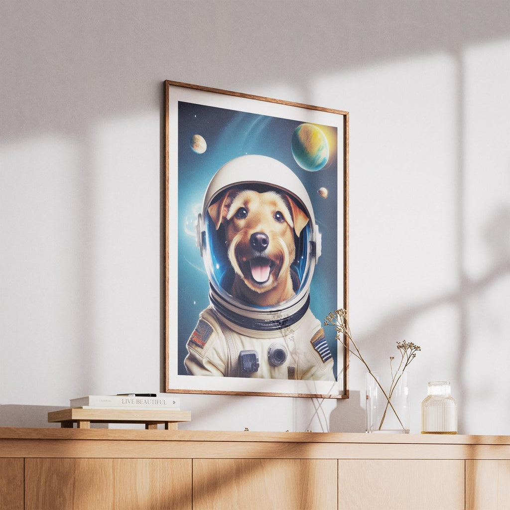 Irish Terrier Astronaut Dog Series image 5