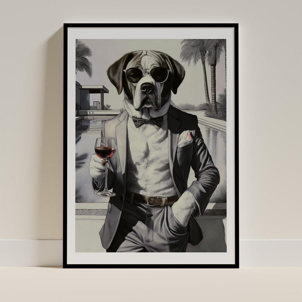 Saint Bernard The Distinguished Gentleman Dog Series image 0