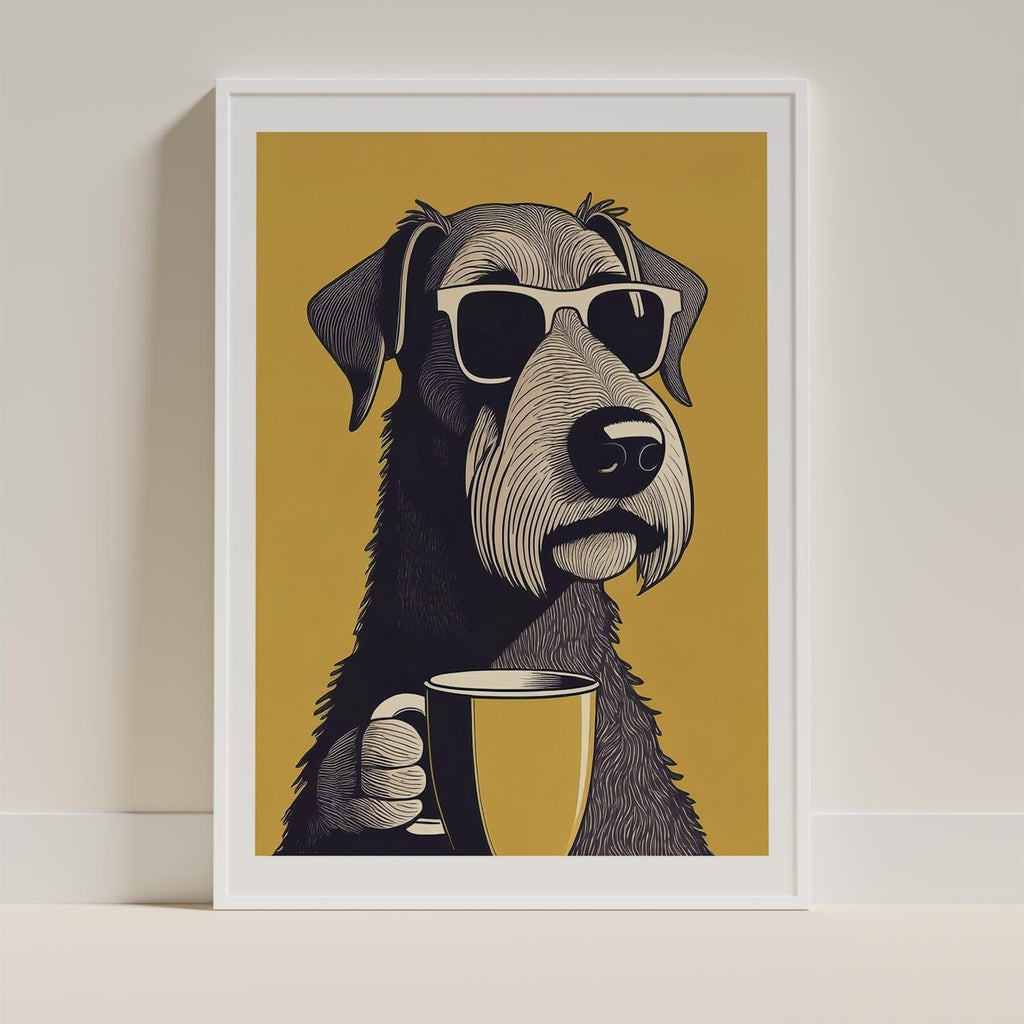 Wolfhound Chillin Coffee Dog image 10