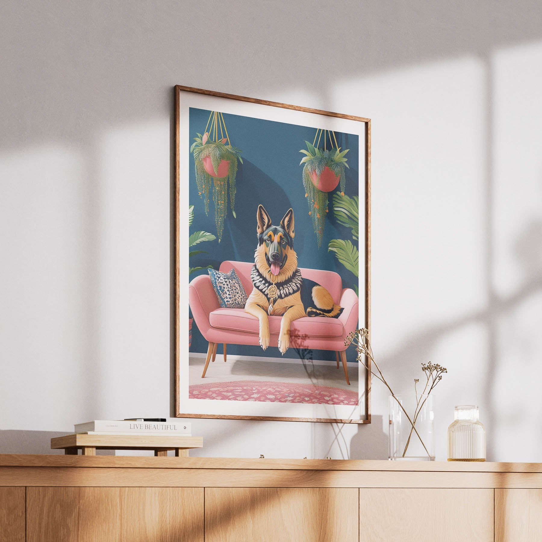 German Shepherd  Just Lounging Around image 6