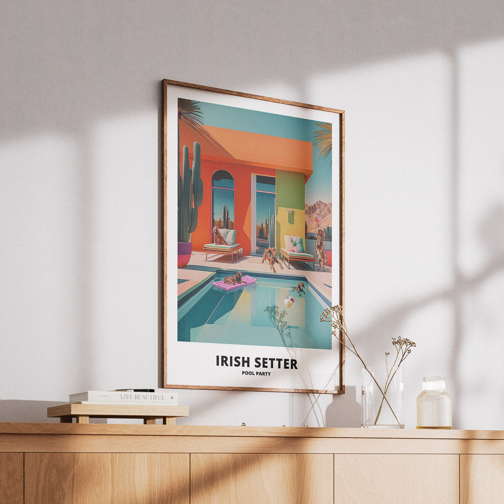 Irish Setter Pool Party image 6