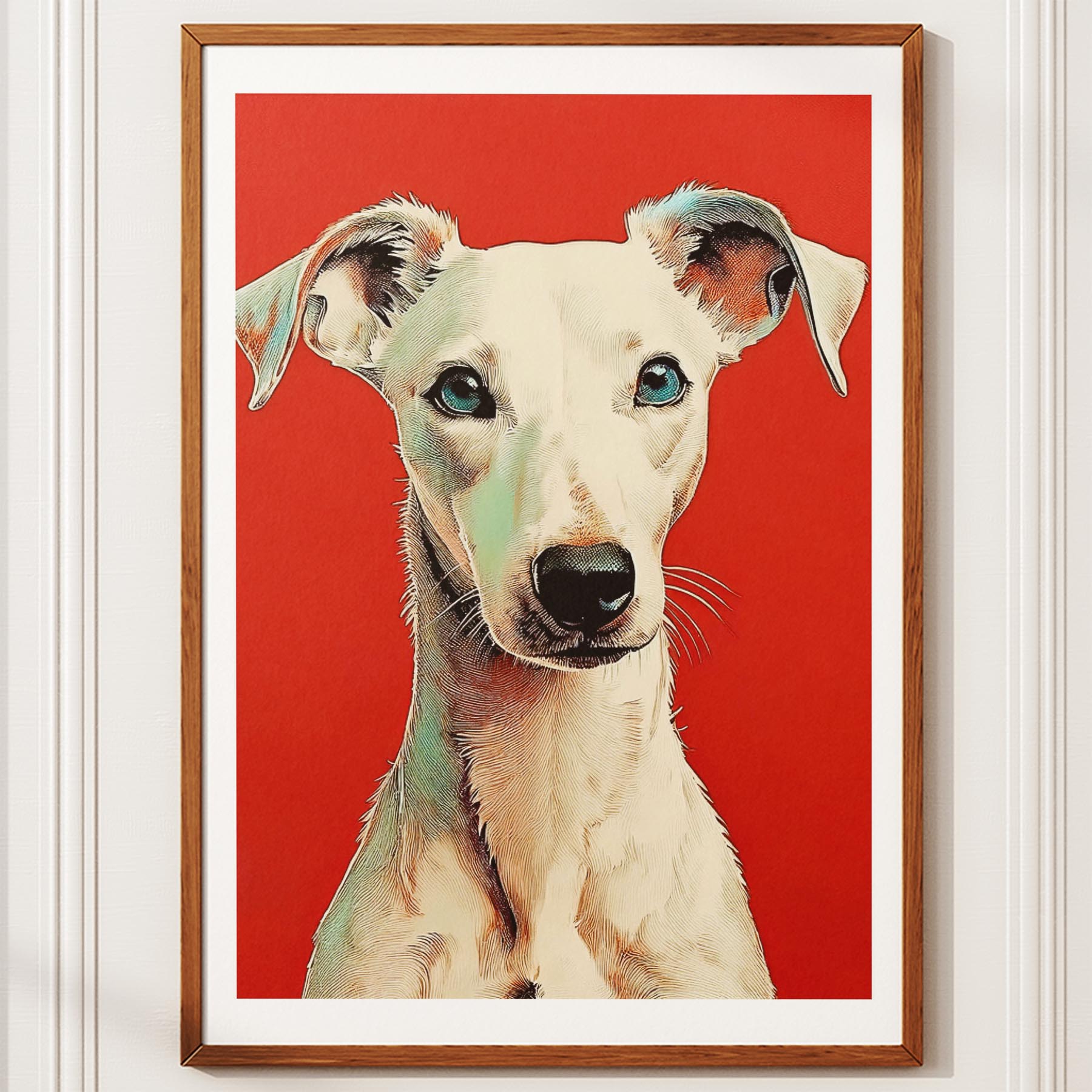 Whippet Red Dog Series image 10
