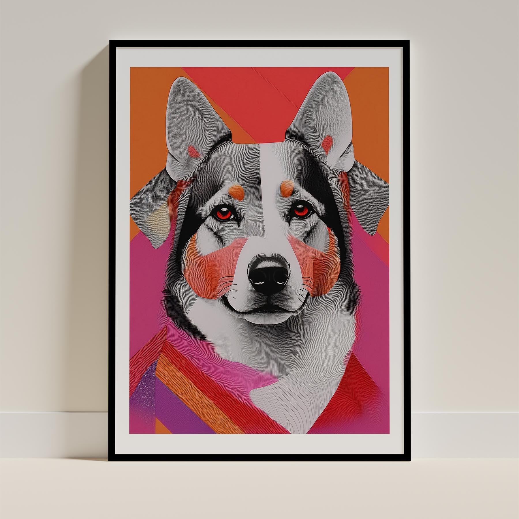 Maremma Modern Pop Dog Series image 0