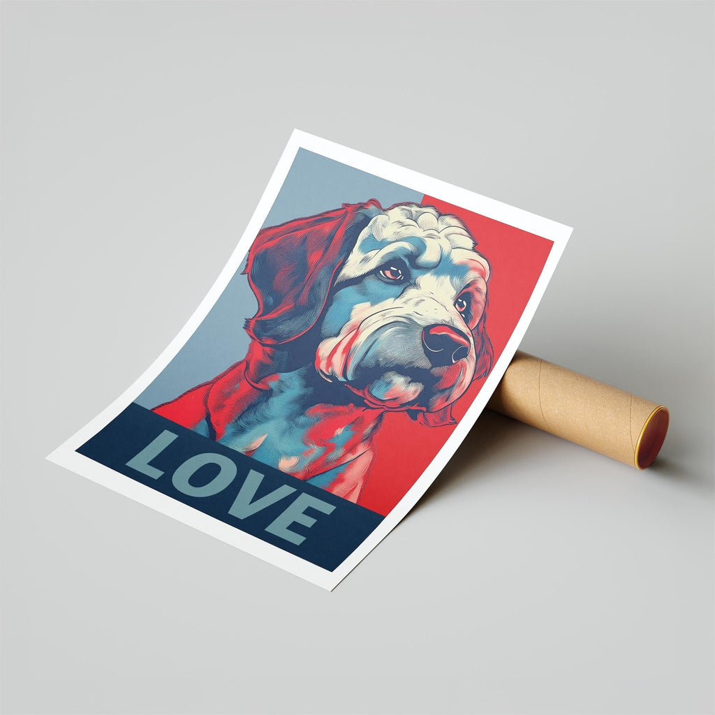 Groodle LOVE Series Inspired by the Obama Poster image 6