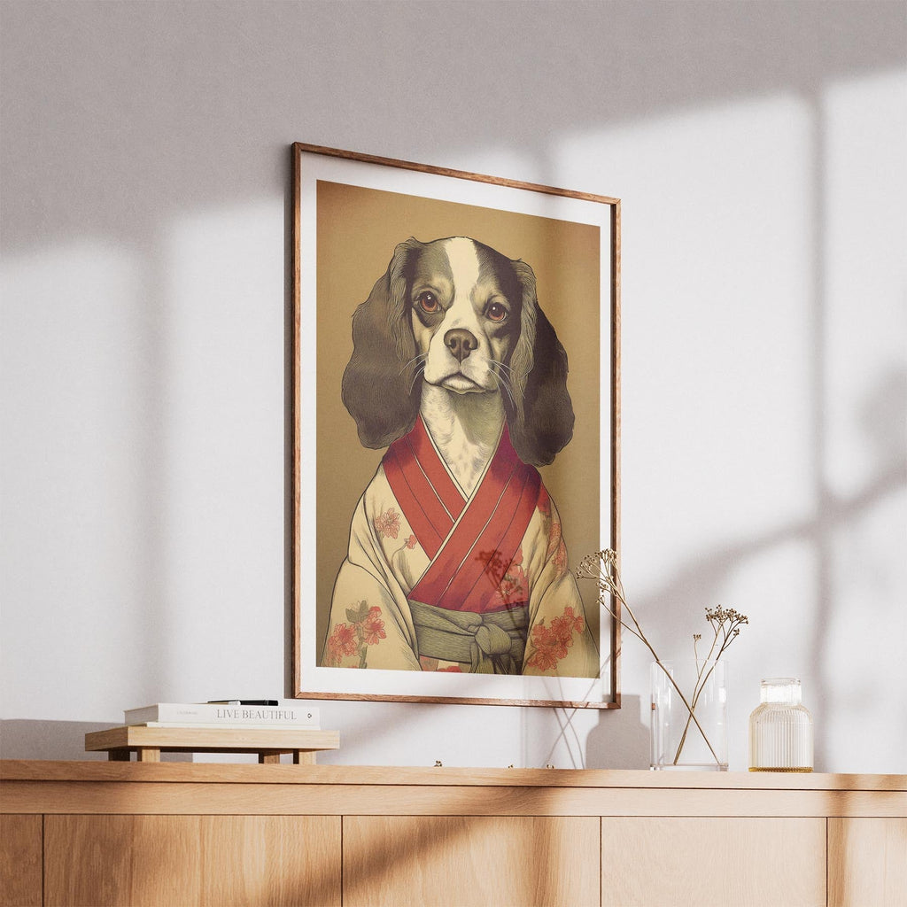 Cavalier Spaniel Japanse Kimono Dog Series image 5