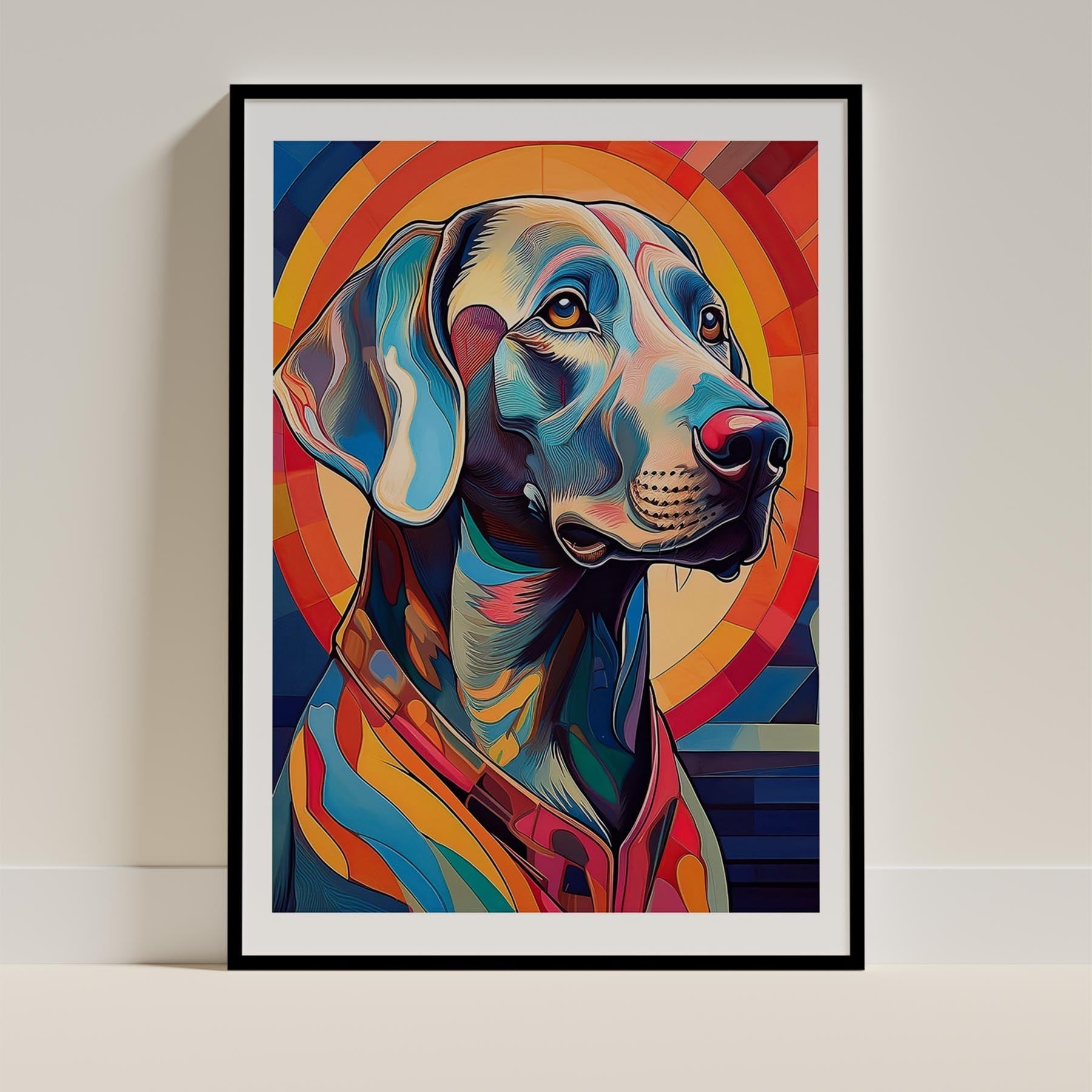 Weimaraner Colour Graphics image 12