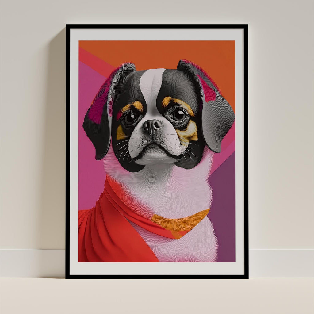 Japanese Chin Modern Pop Dog Series image 0