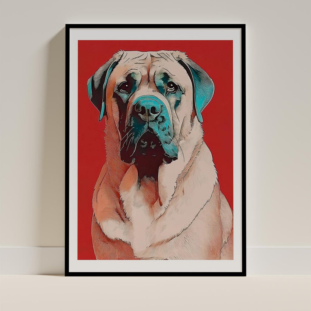 Mastiff Red Dog Series image 0