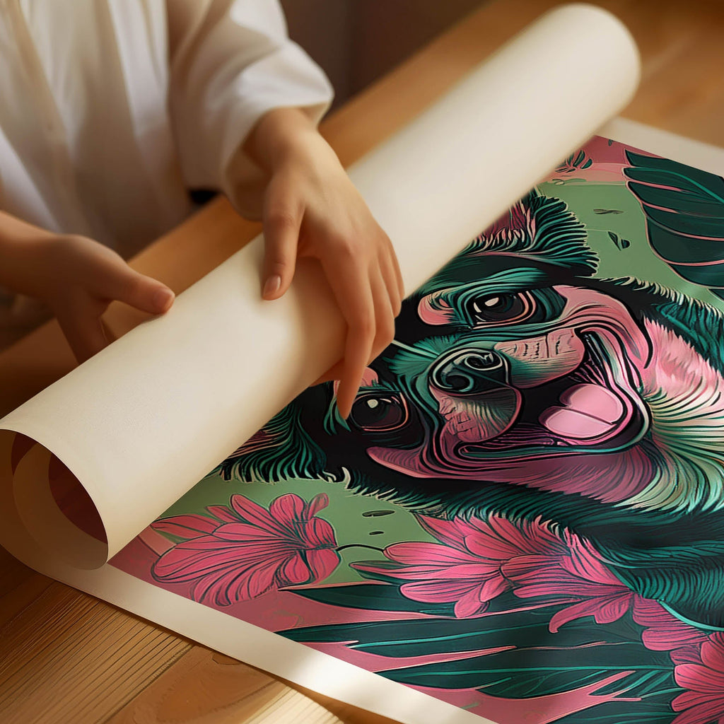 Chihuahua Flowery Dog image 1