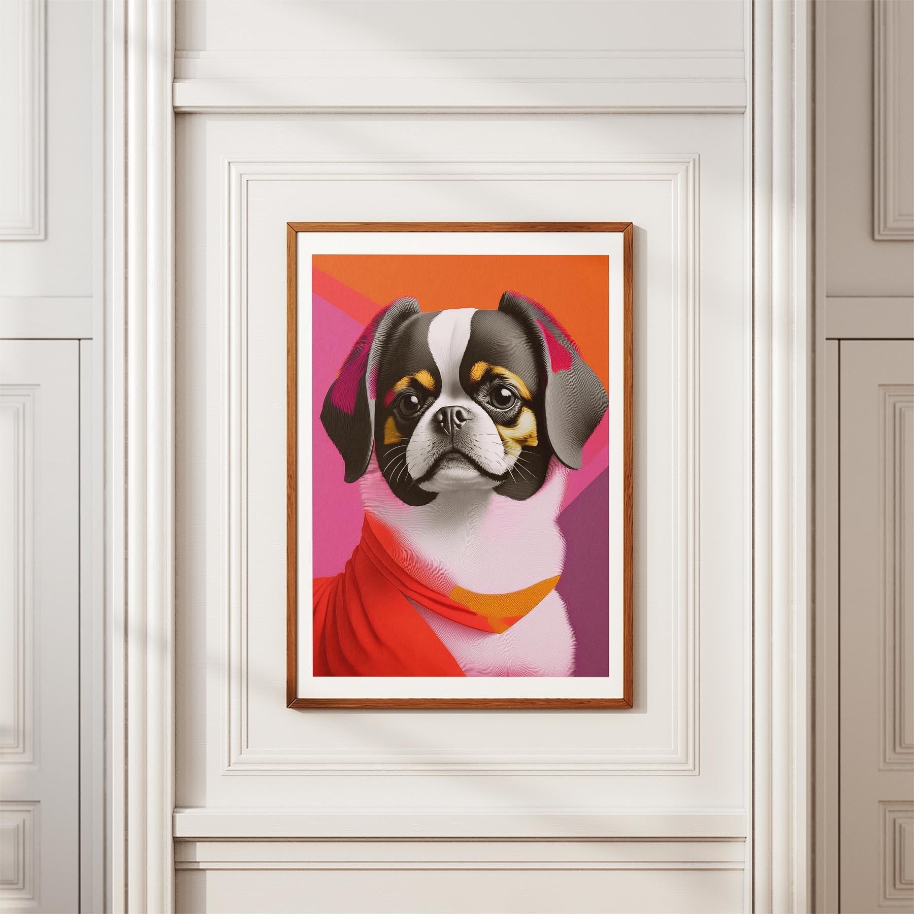 Japanese Chin Modern Pop Dog Series image 3