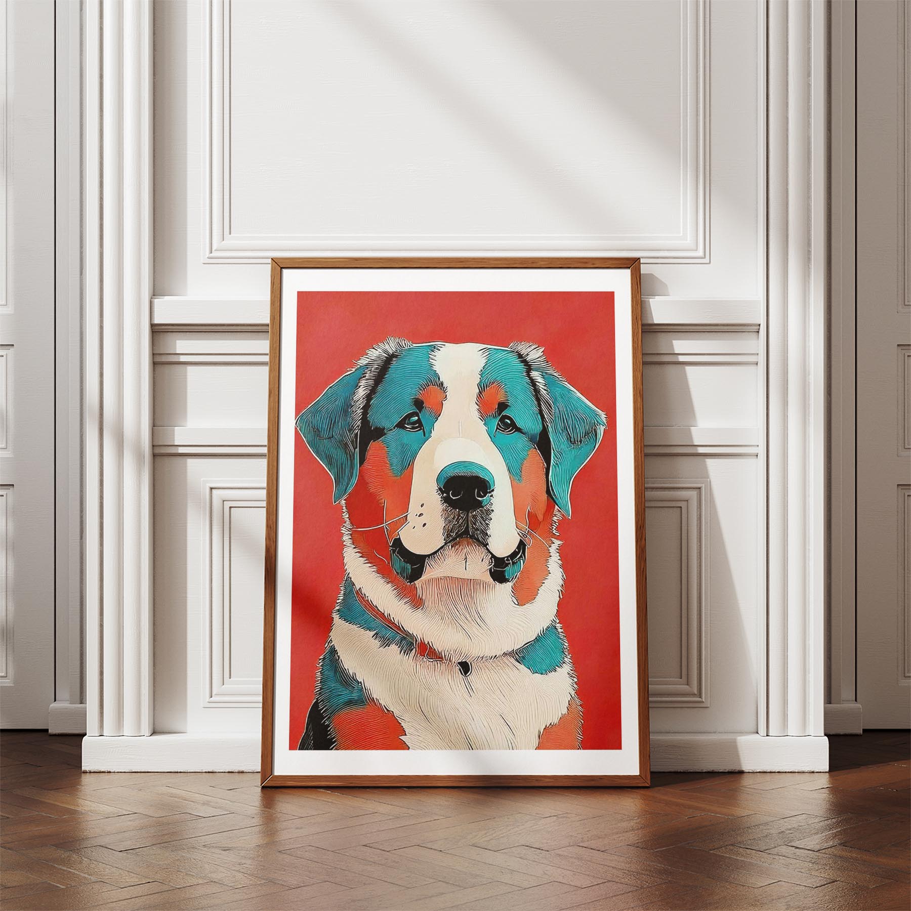 Bernese Mountain Dog Red Dog Series image 4