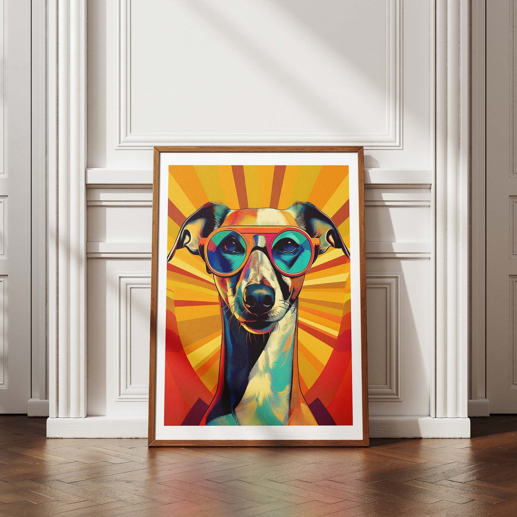 Grayhound In Colourful Sunnies 3 image 4