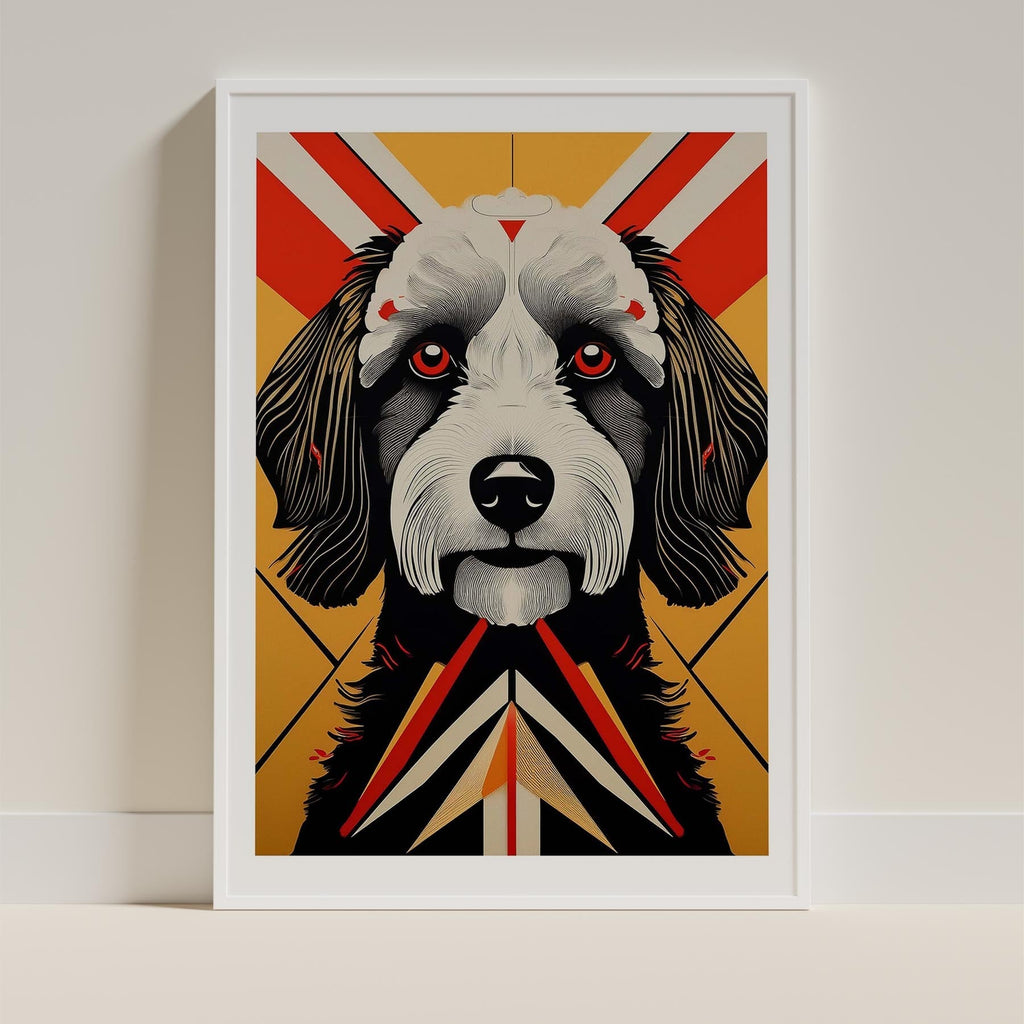 Groodle Geometric Orange Series image 9