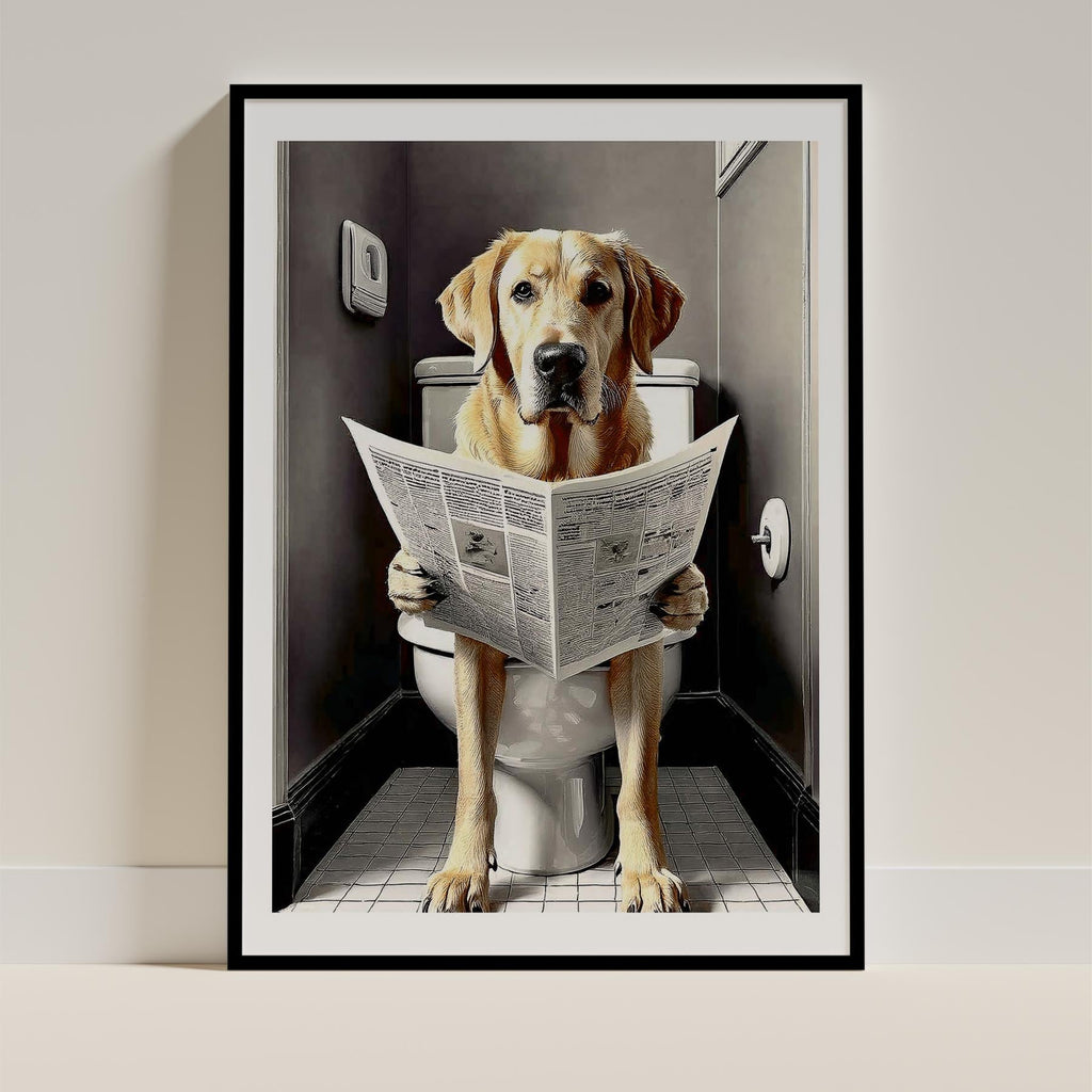 Labrador Retriever Toilet Humour Dog Series 5 image 0