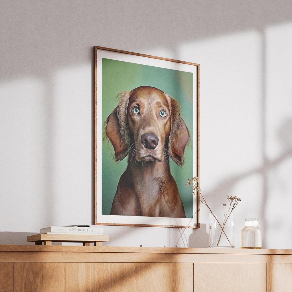 Irish Setter Green Painted Series image 5