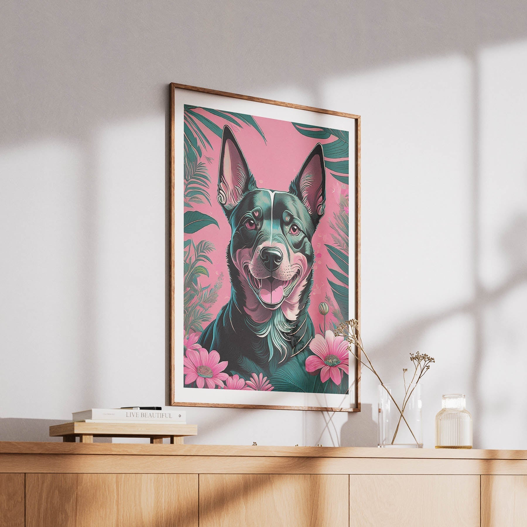 Kelpie Flowery Dog image 6