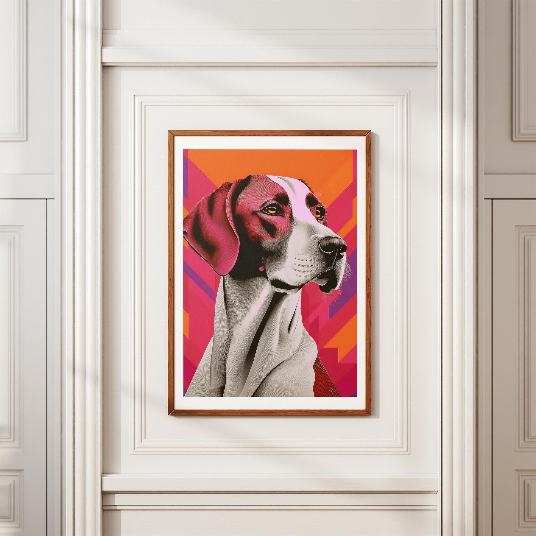 English Pointer Modern Pop Dog Series image 3