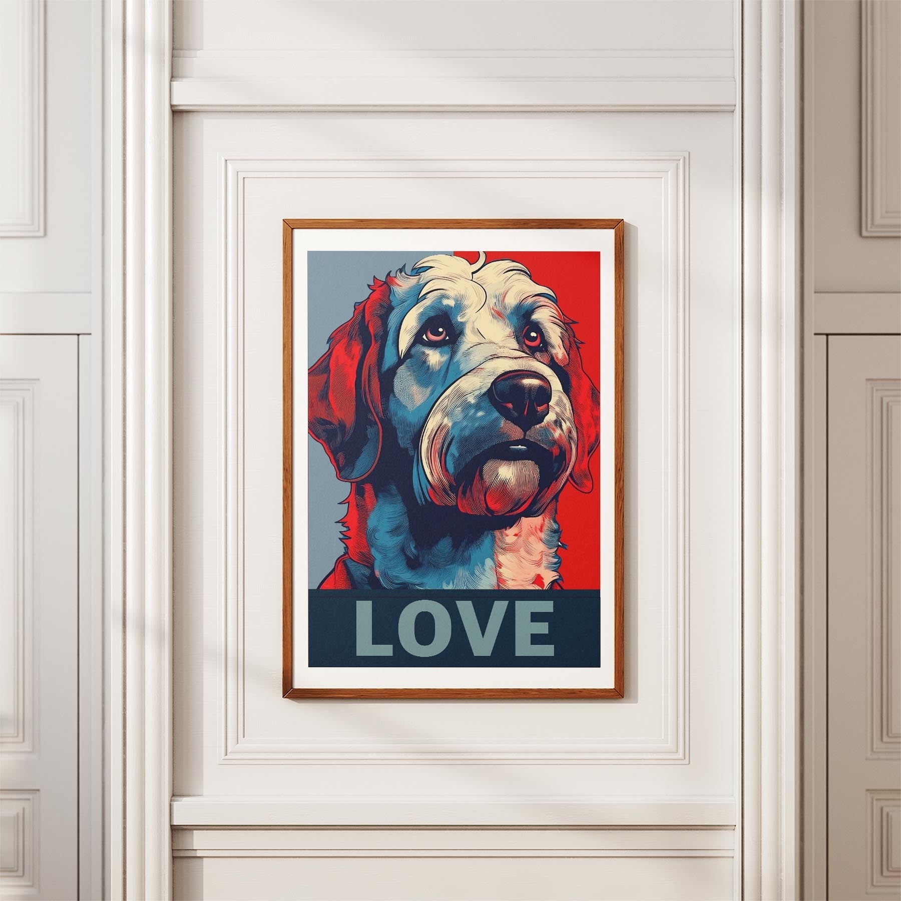 Cobberdog LOVE Series Inspired by the Obama Poster image 3