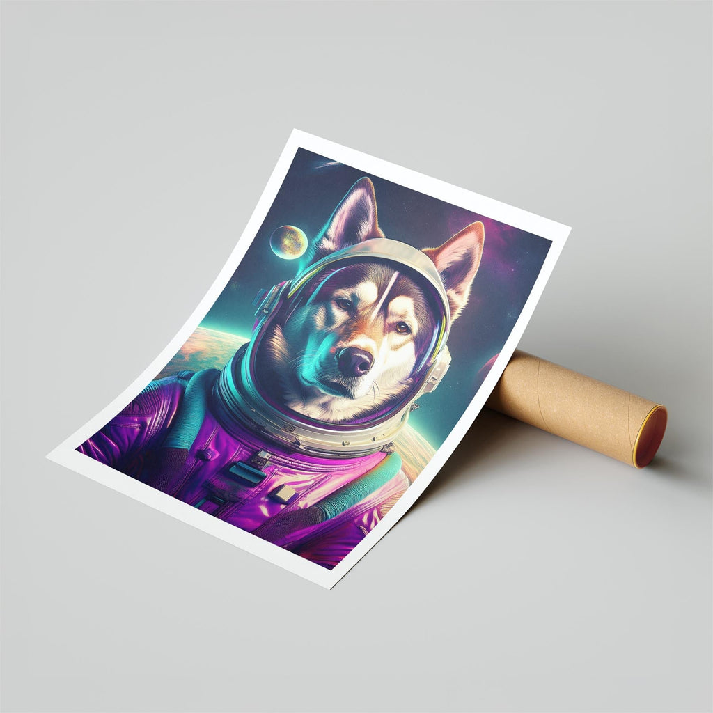 Siberian Husky Space Dogs Series image 6