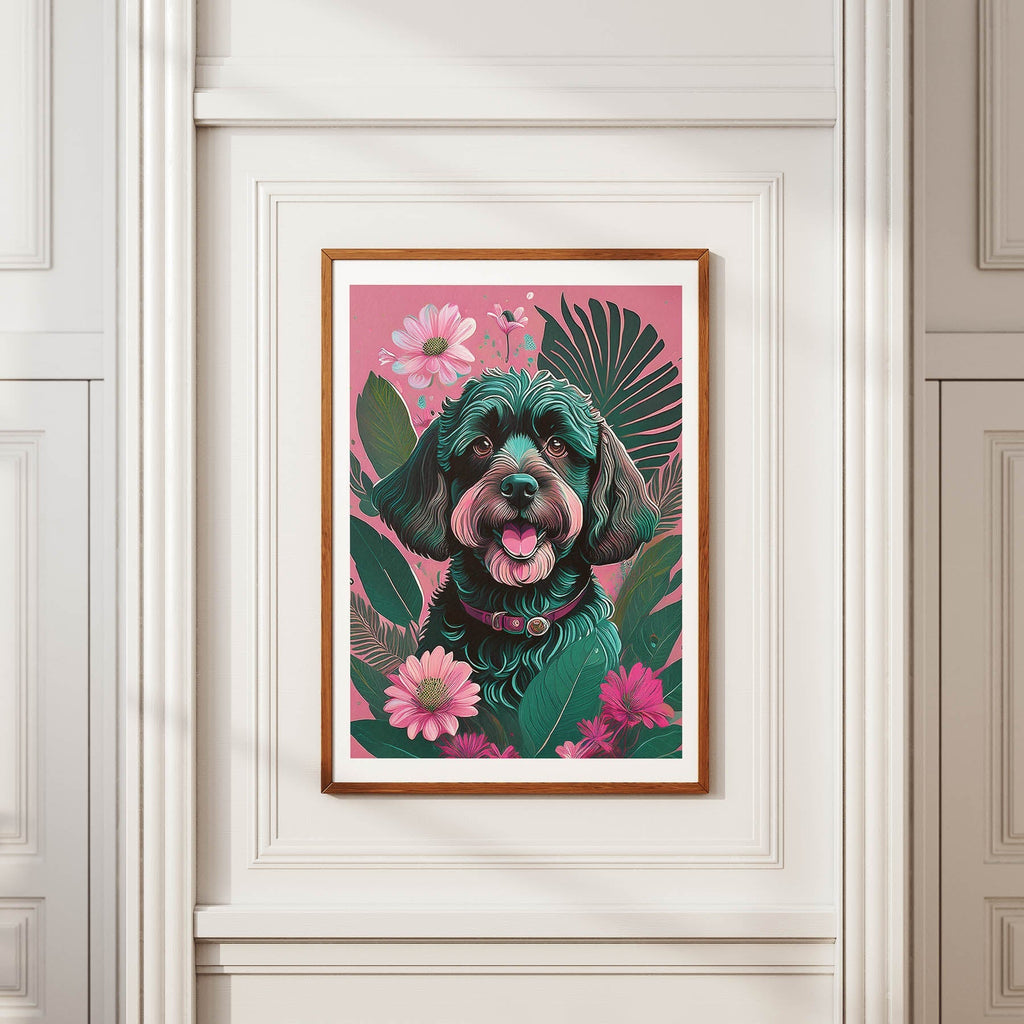 Cavoodle Flowery Dog image 3