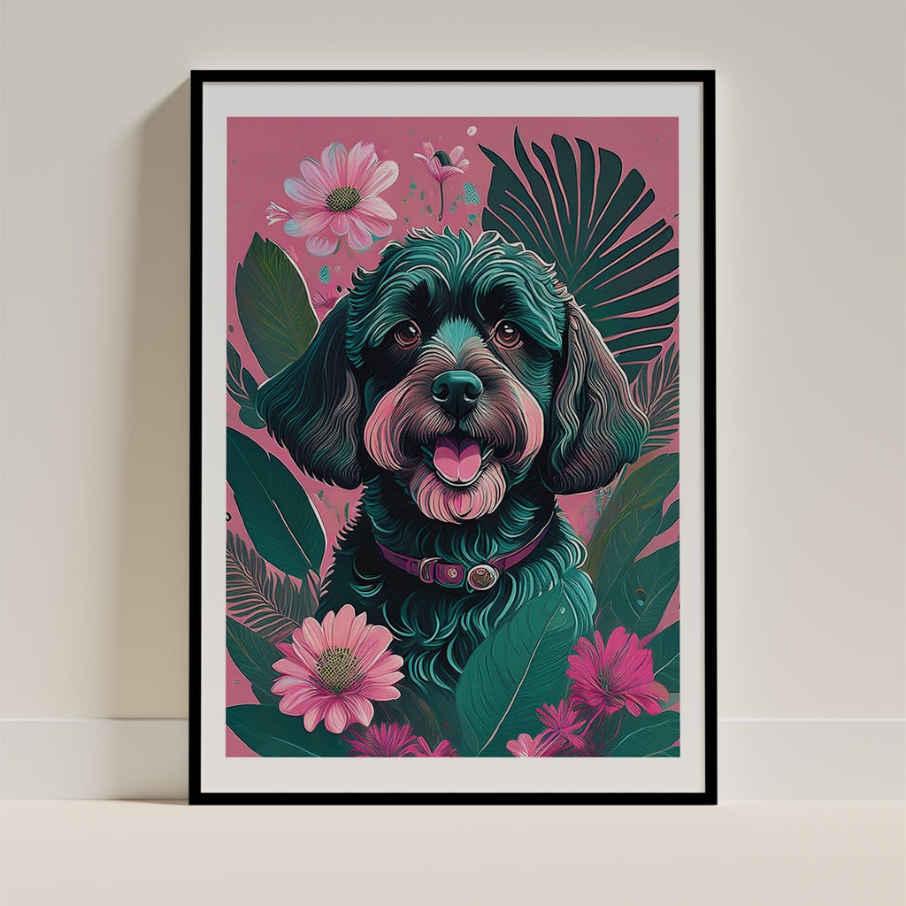 Cavoodle Flowery Dog image 11