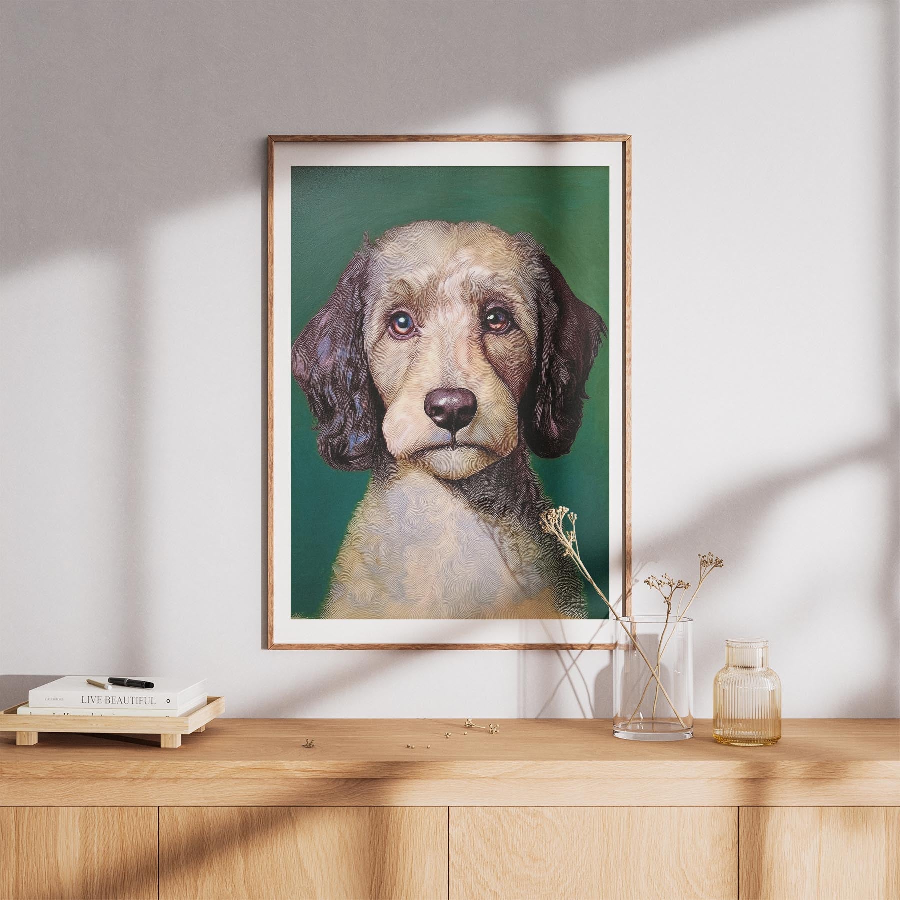 Groodle Green Painted Series image 8