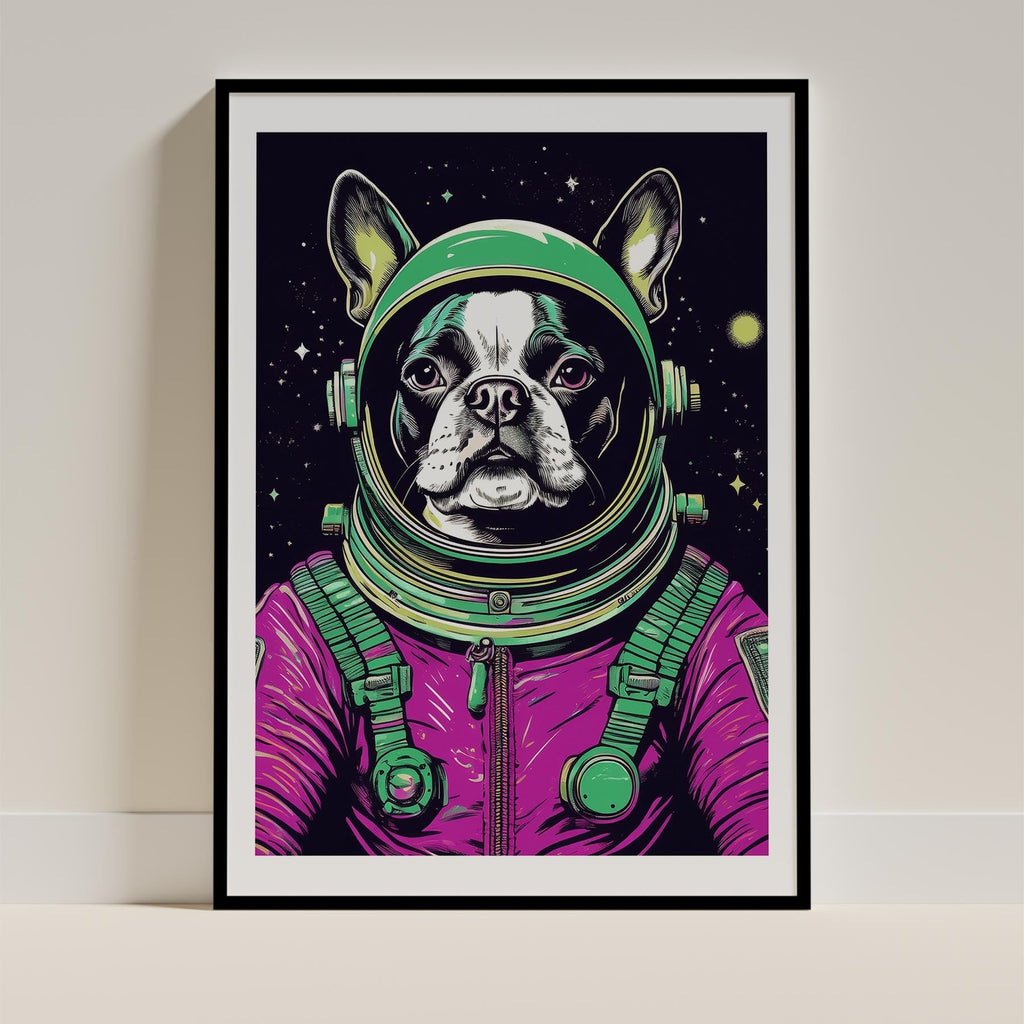 Boston Terrier Space Dogs Series image 0