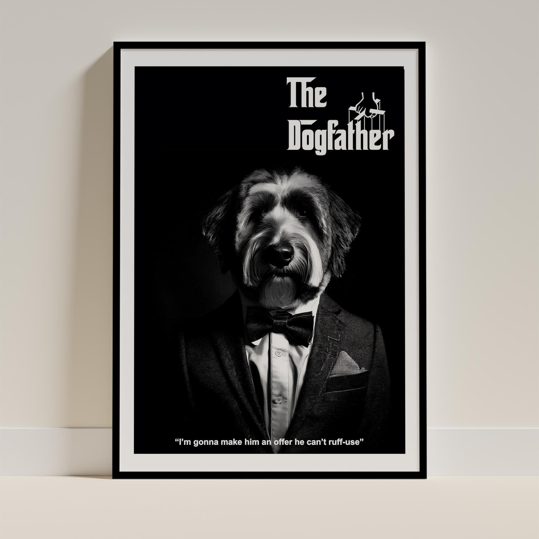 Old English Sheepdog Mafia Dog Series image 0