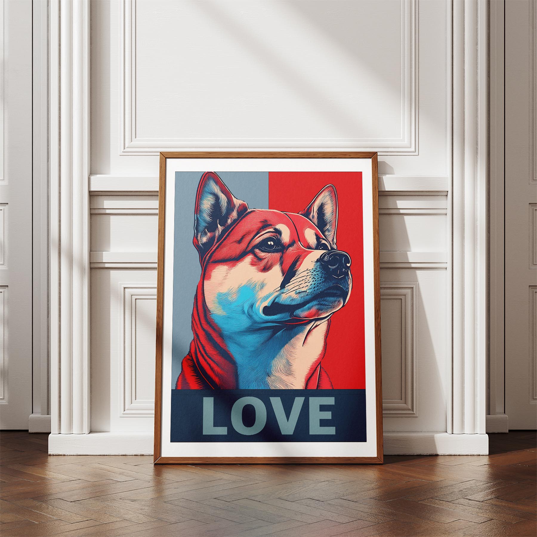 Shiba LOVE Series Inspired by the Obama Poster image 4