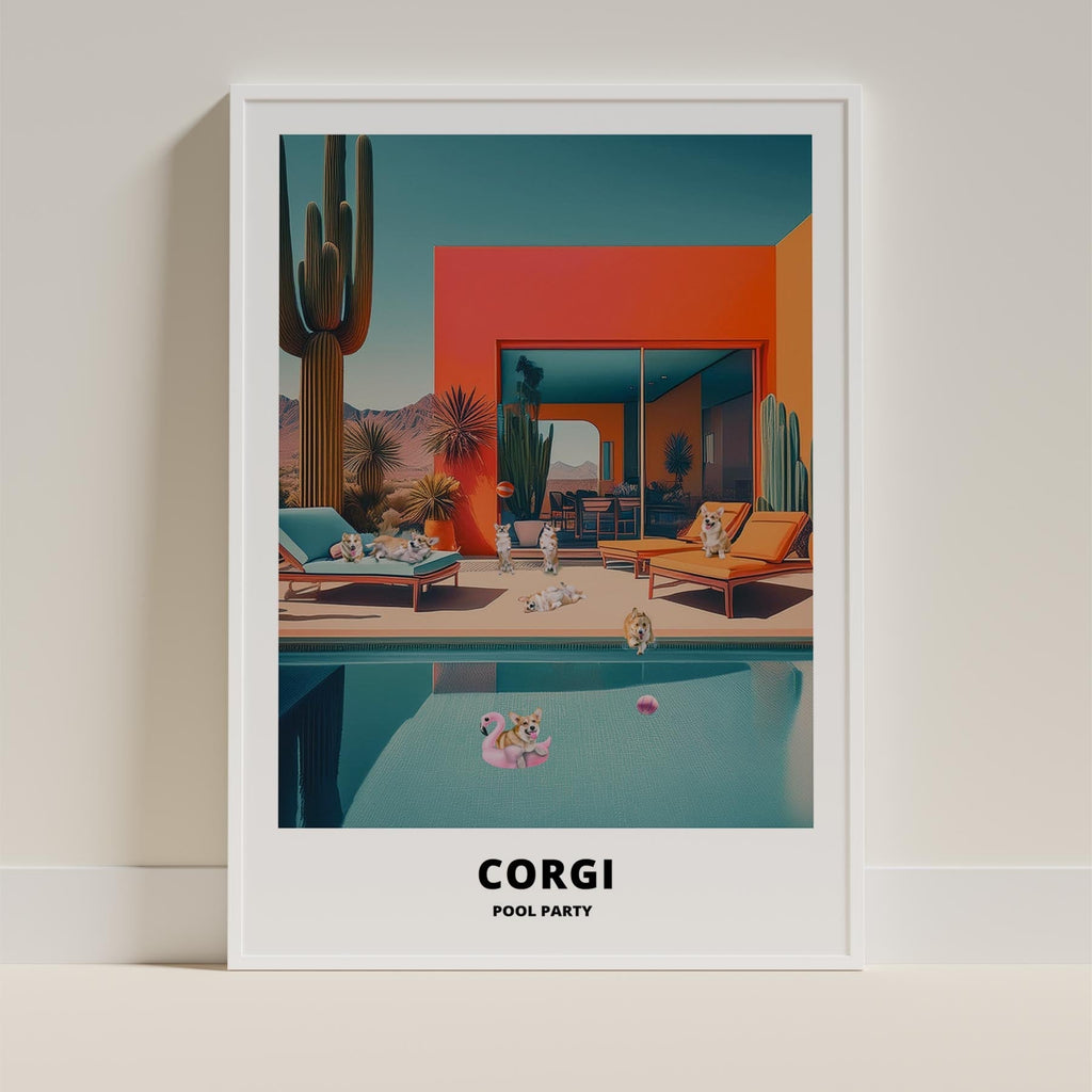 Corgi Pool Party image 11