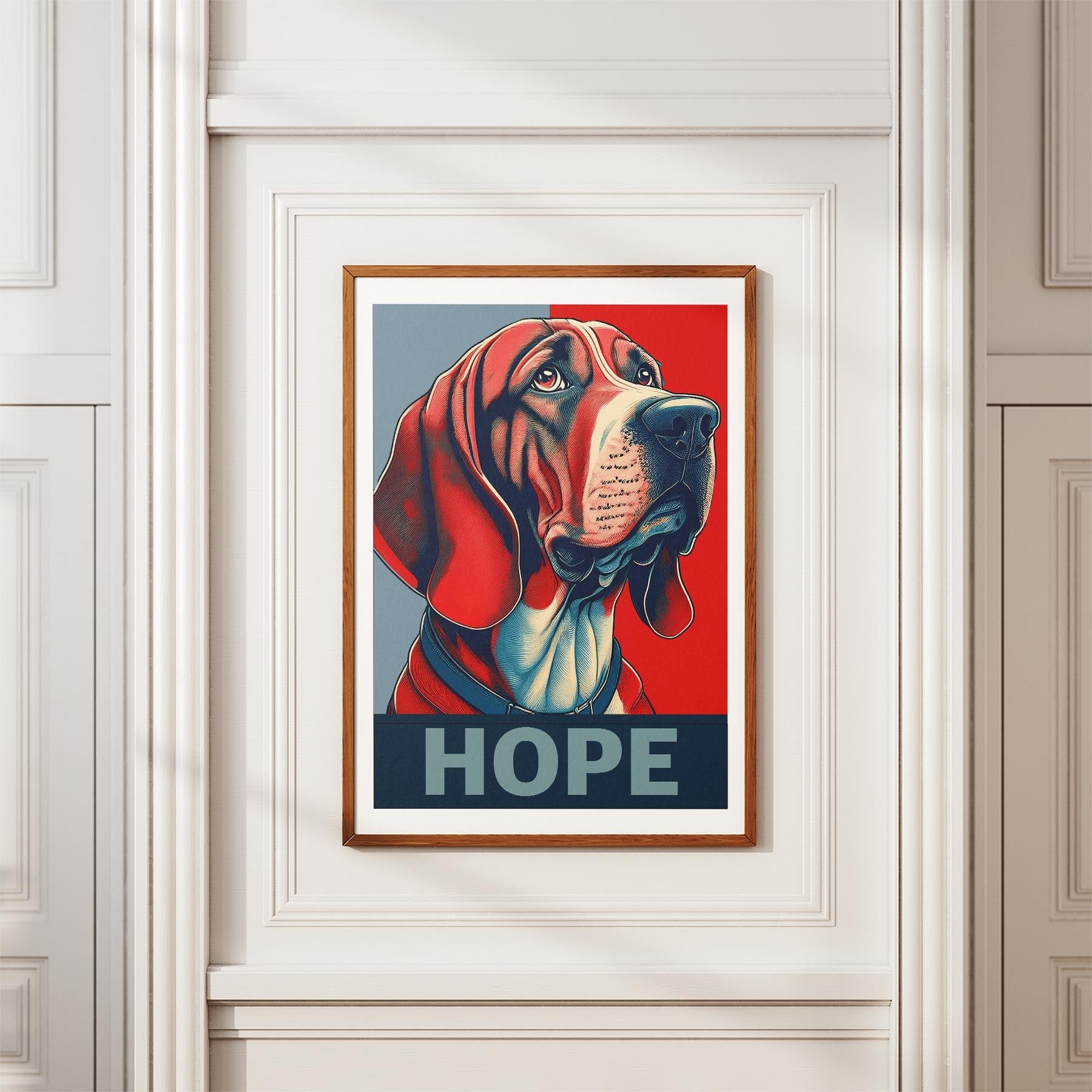 Bloodhound HOPE Series Inspired by the Obama Poster image 3