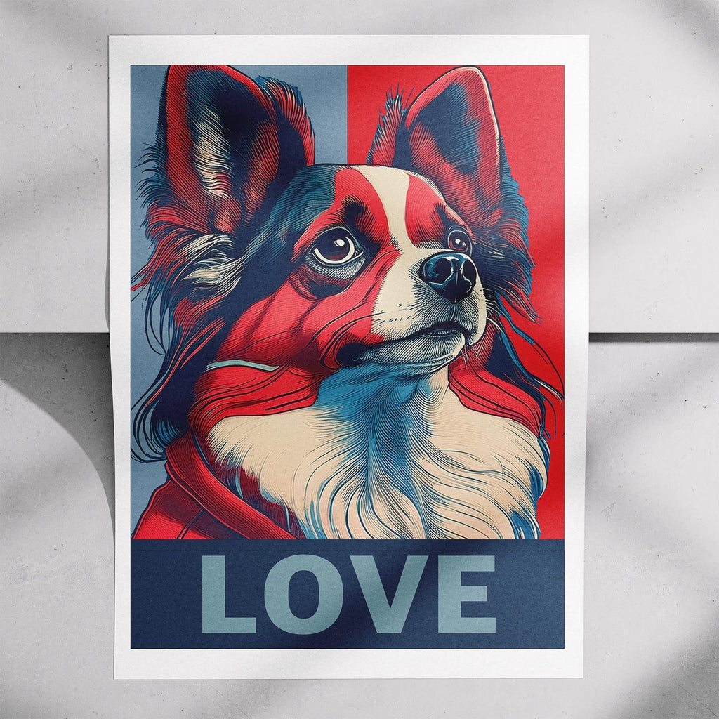 Papillon LOVE Series Inspired by the Obama Poster image 7