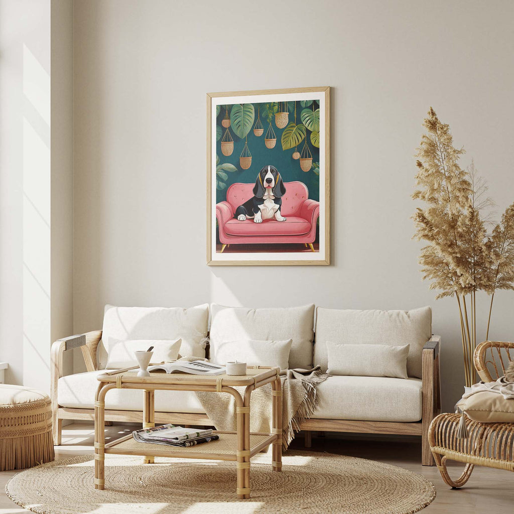 Basset Hound  Just Lounging Around image 1