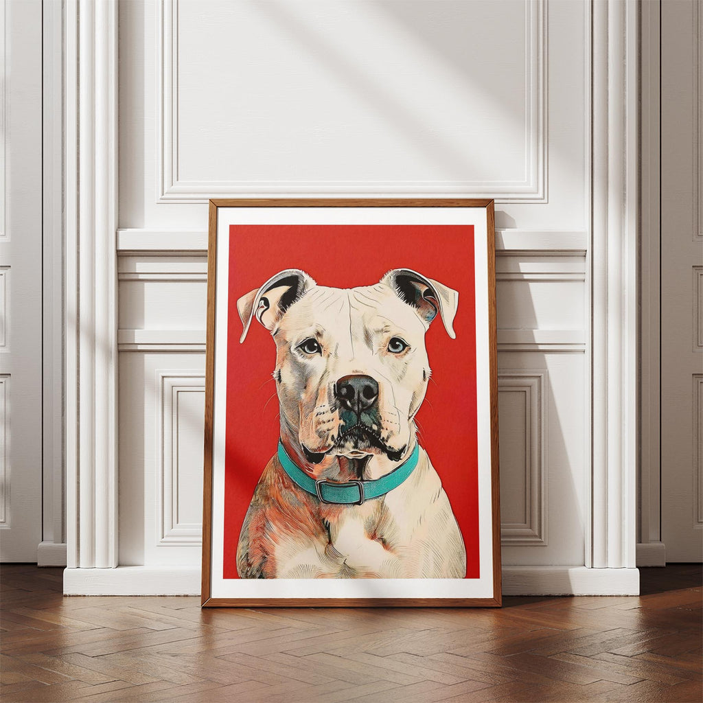 American Pitbull Terrier Red Dog Series image 4