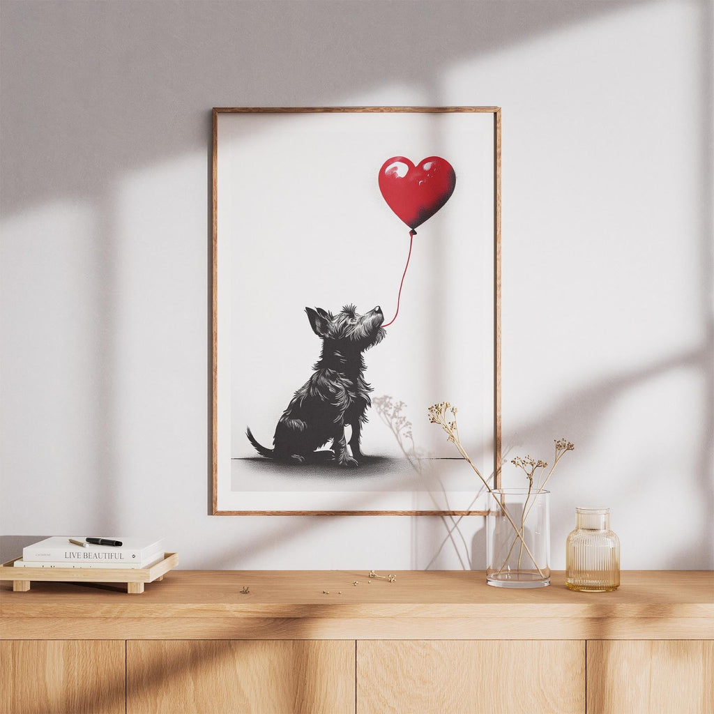 Australian Terrier DOGSY Series inspired by the Art of Banksy image 8
