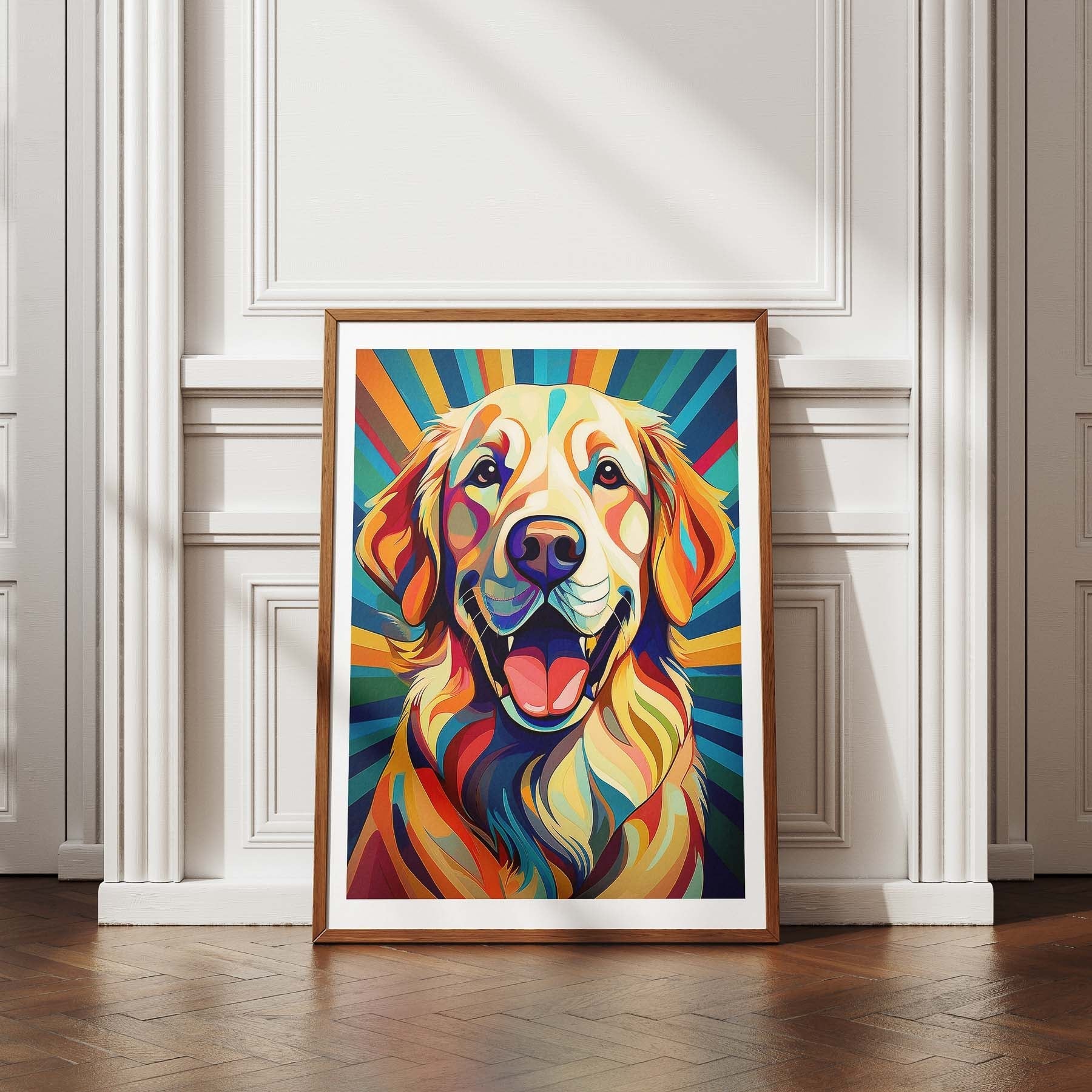 Golden Retriever Colour Graphics image 4