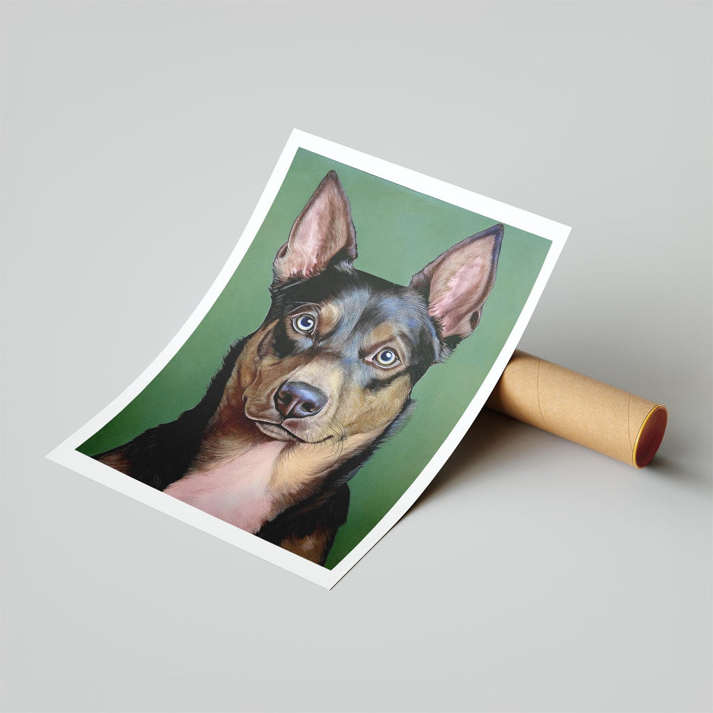 Kelpie Green Painted Series image 6