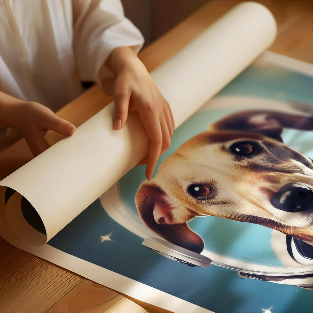 Greyhound Astronaut Dog Series image 1