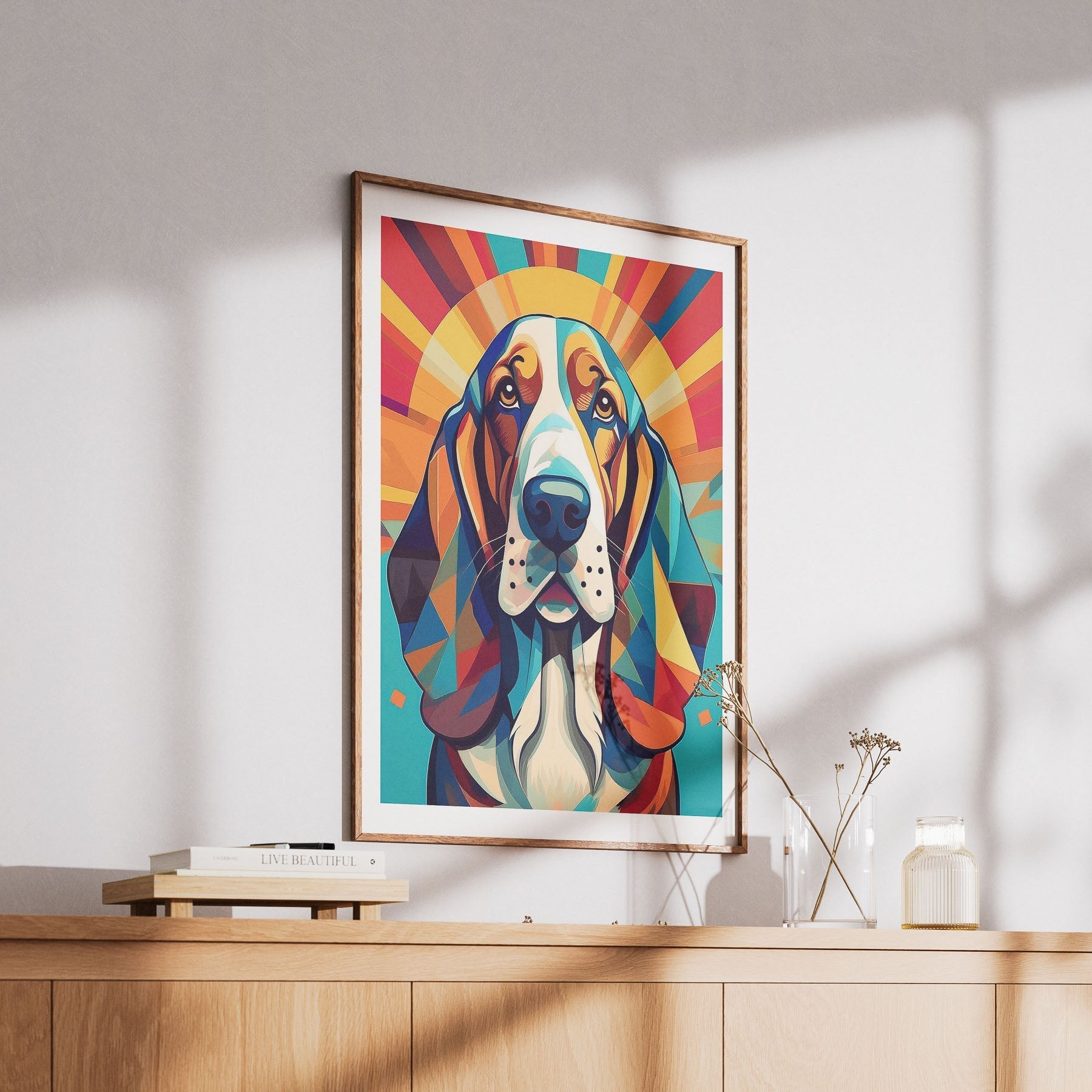Basset Hound Colour Graphics 1 image 6